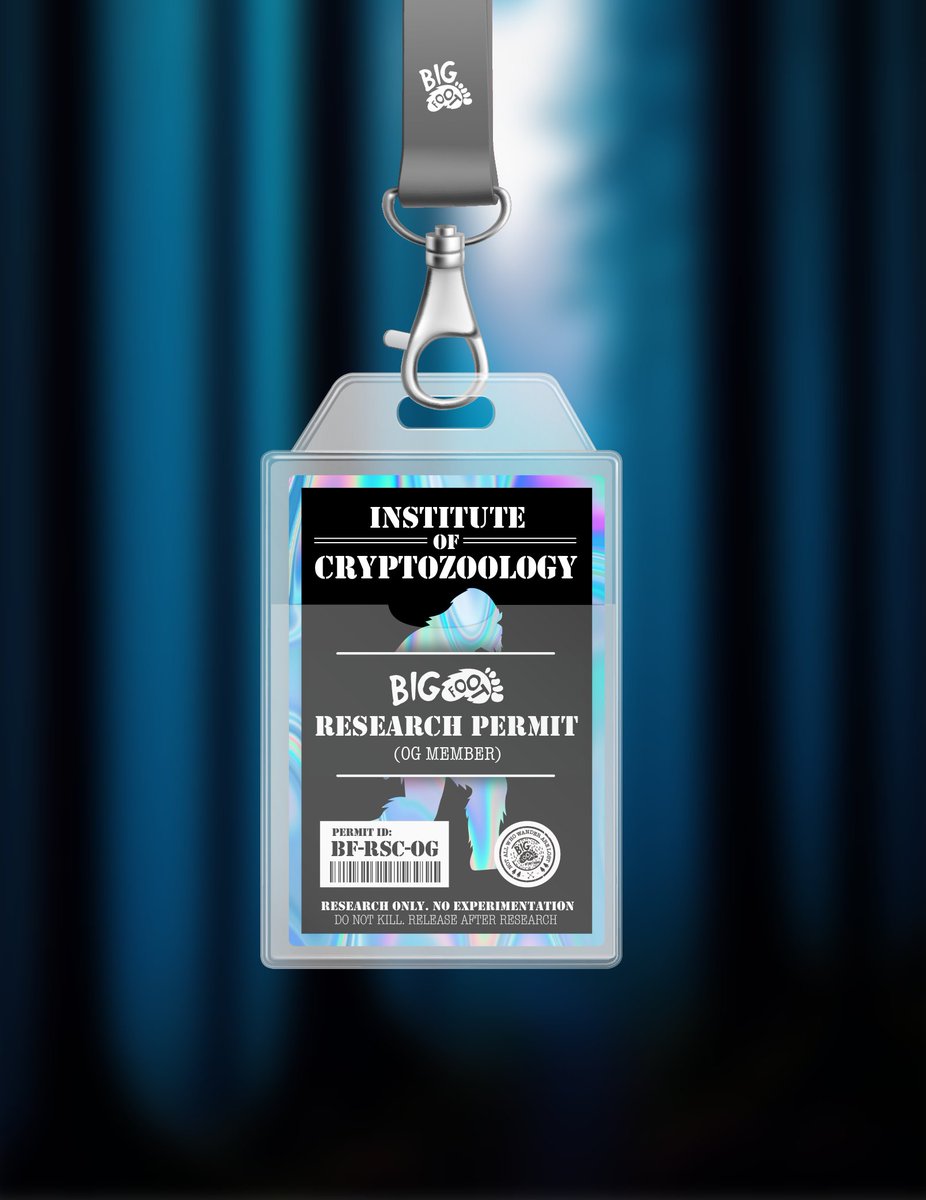 Bigfoot_cNFT's tweet photo. Bigfoot X ADA Inmates

Collection to feature 'BIGgie' as an Inmate!

To Celebrate this, we're giving:
🔥 1x OG 'Research Permit'
🌟 5x Invites for OG Mint

Simply:
1️⃣Follow @Bigfoot_Cnft & @adainmates
2️⃣RT+❤️
3️⃣Tag 3

(MUST ACTION ALL ABOVE) 48hrs!

#CNFTGiveaway #NFTGiveaways