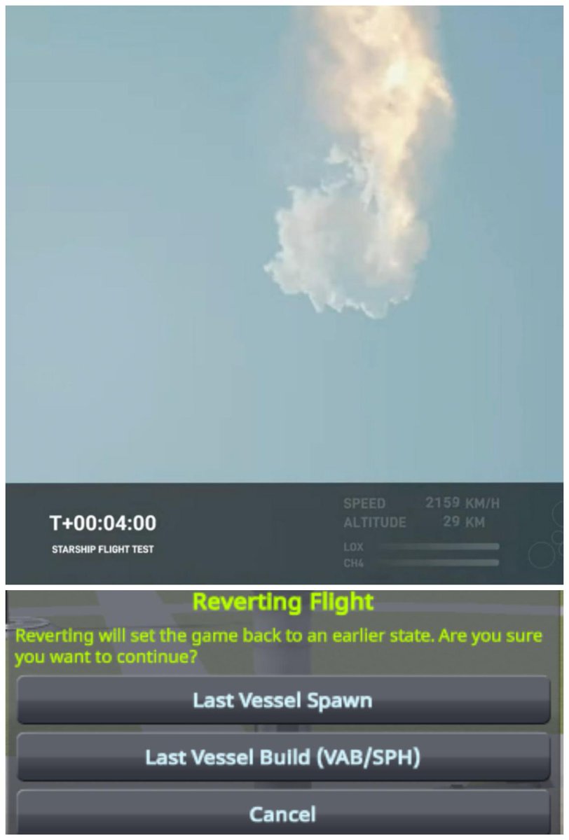 RocketryandBTC's tweet photo. SpaceX is trying find the revert to VAB button

#Starship https://t.co/j3jMUZqS4f