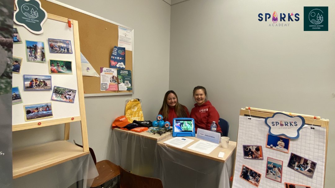 sparksacademy_'s tweet image. 🎓Education meets opportunity!  We had a blast connecting with bright minds at the Sprott Shaw Career Fair. Thanks to all the candidates who stopped by our booth to learn more about our programs.  #iGen #SparksAcademy #CompassOutdoor #SprottShawCareerFair #education #opportunity