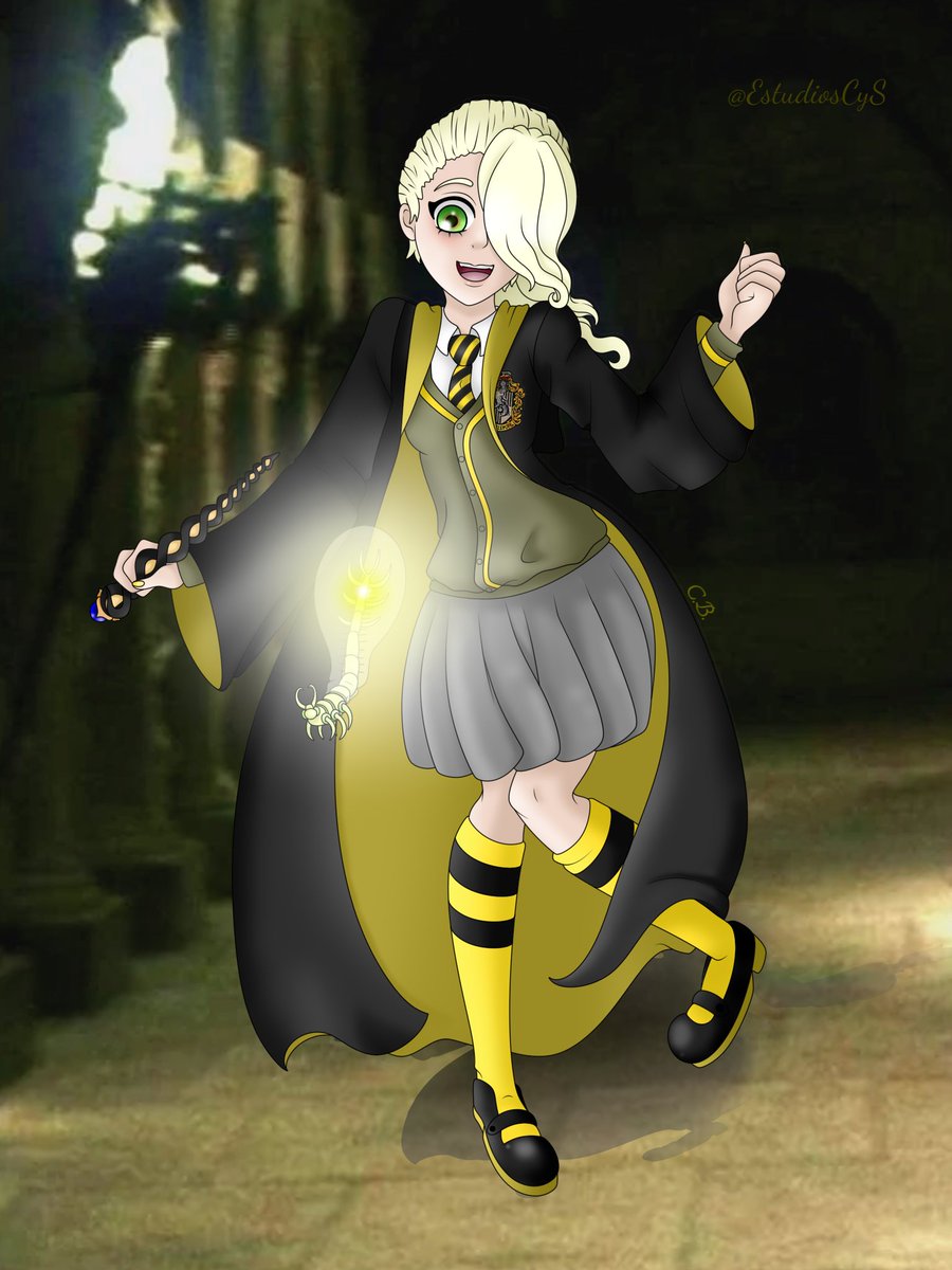 EstudiosCyS's tweet photo. Polux C. Black, mi OC de Harry Potter en su primer año en Hogwarts~ y su mascota Mr.Cástor, un glowbug 💛.
Casa: Hufflepuff
Varita: Madera de Pino y núcleo de cuerno de serpiente cornuda
#LyO #cattyart #estudiosCyS #Painttoolsai2 #HarryPotter #Hogwarts #Hufflepuff #OC #Glowbug https://t.co/NL6mih2tPh
