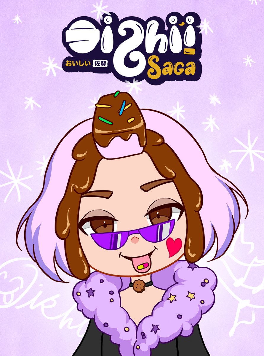 Besides a high-level guardian and sugary expertise, there is also a candy fashion specialist 💜

#OishiiSaga #NFT #nftcollectors