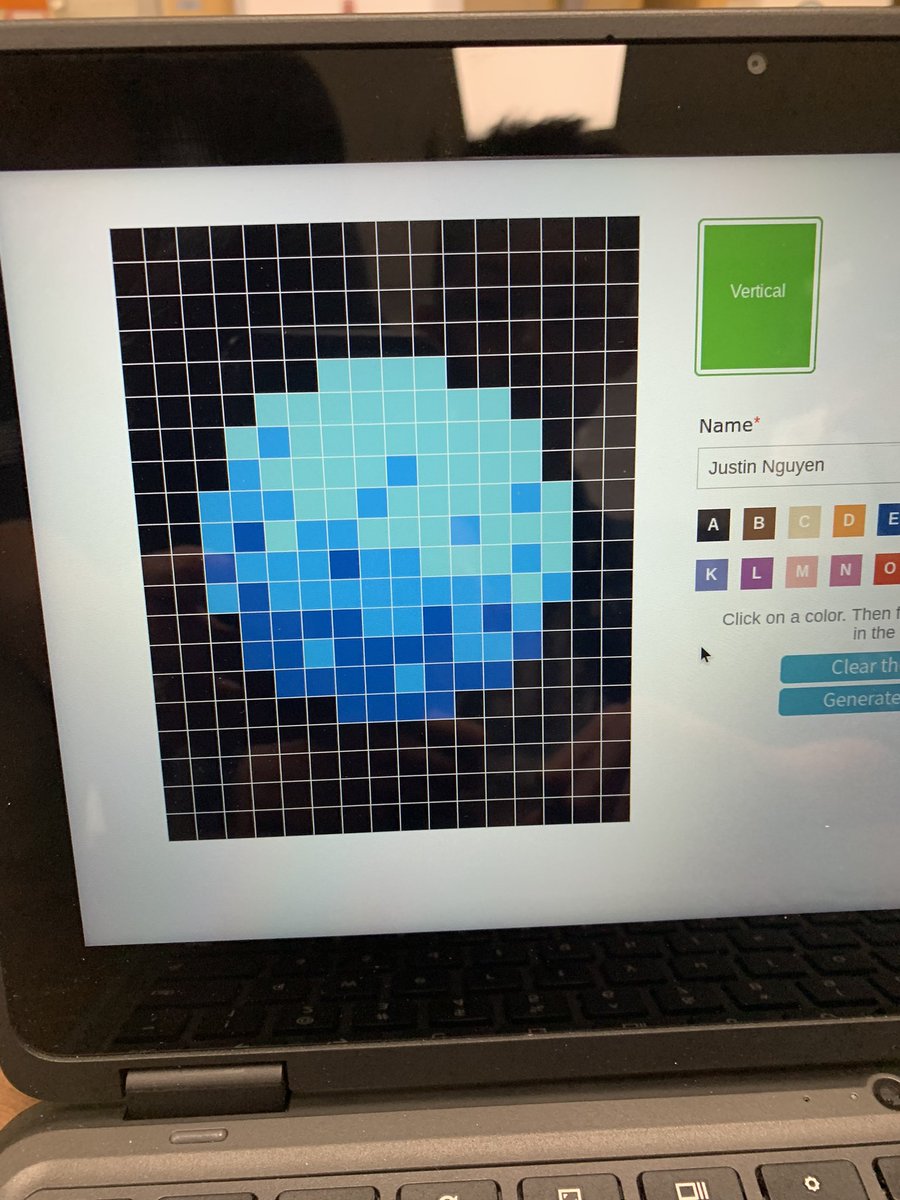 MrsKJordan's tweet photo. Ss creating Earth Day Pixel Art. Thanks @TheCobblestoneC and @byStickTogether https://t.co/iXUEzXvRhb