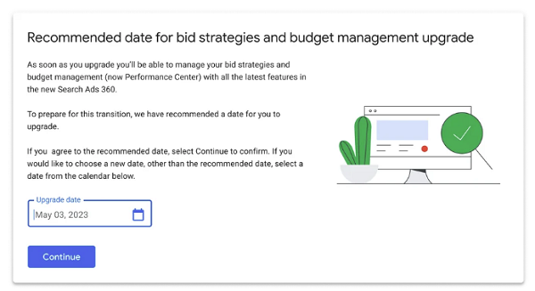 BunchOfSocial's tweet photo. Google Prompts Marketers to Upgrade to the New Version of Search Ads 360 https://t.co/eEsvhzPFbQ https://t.co/CsoDEYBZKL