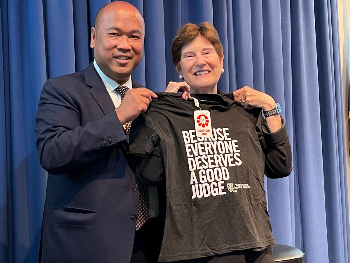 thenjc's tweet photo. Here's a link to this week's Jackson Lecture.  U.S. Court of Appeals (9th Circuit) Judge M. Margaret McKeown shares details from her book on the environmental legacy of Justice William O. Douglas.
https://t.co/VzdseafPXc

@benes_aldana 
#thenjc
#abaajs
#JudicialIndependence https://t.co/HTO0sLuFcr