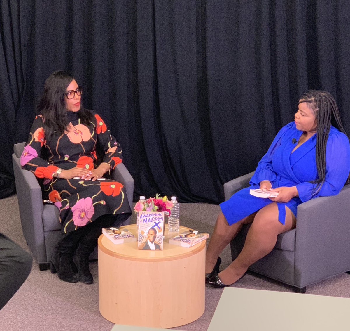 BHCCBoston's tweet photo. .@ilyasahshabazz joins us for our #BHCCcompelling series celebrating diverse, generational voices. She is the Daughter of Malcolm X, Professor & Author. We are delighted that she joins us today to share her story and insights https://t.co/ysFMjOSkM4