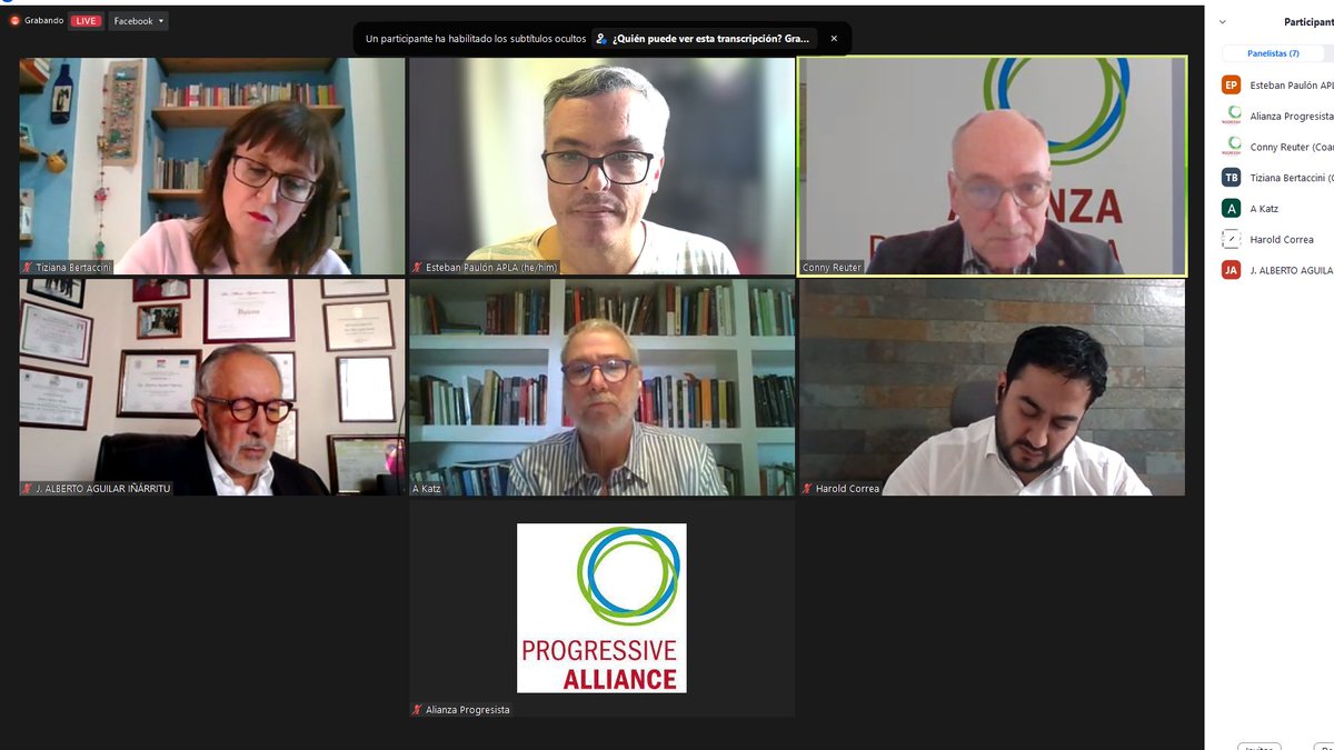 Starting our joint webinar w/@copppal_oficial + @progressive_all on #Democracy and societal #Progress
Strengthening progressive forces in Latinamerica and Carribean
Facing societal changes + authoritarian strands we need
#NewSocialContract