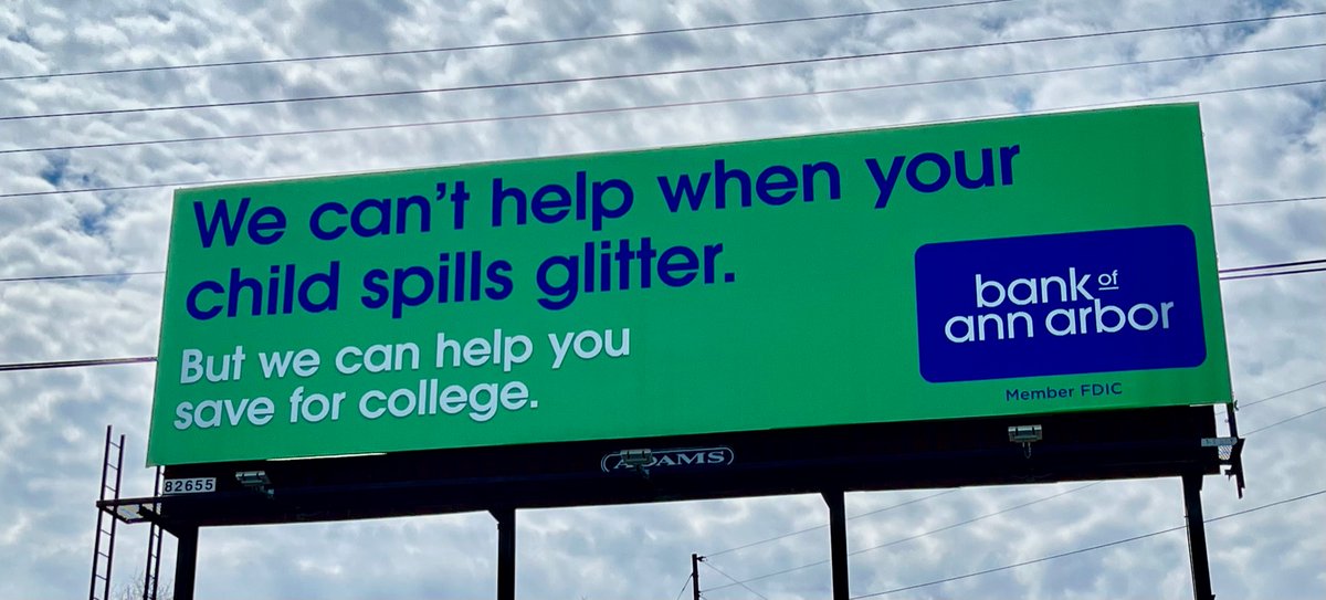 PerichAdv's tweet photo. A word of warning for parents with artsy kids crafting at home. Has this happened to you? Got a solution? Asking for a friend ...

@bankofannarbor  helps https://t.co/cRtMIXhkRO