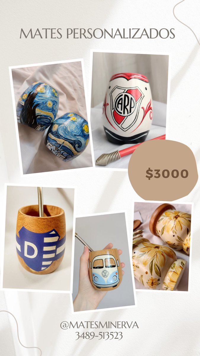 martipissani's tweet photo. Hola gente estoy vendiendo mates pintados. Si se copan me pueden dar una mano con rt o siguiéndome en ig <3  graciassss https://t.co/alWAYVtN4j