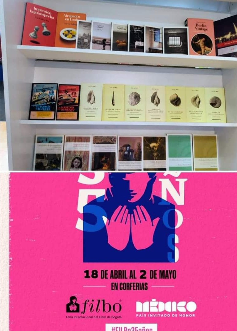 Editores que no pueden parar, editoriales que vuelan llevan 40 y Berlín Vintage a la Feria del libro de Bogotá. 
Dale, Héctor! 
#oscarmprieto #eolasediciones #berlinvintage #40