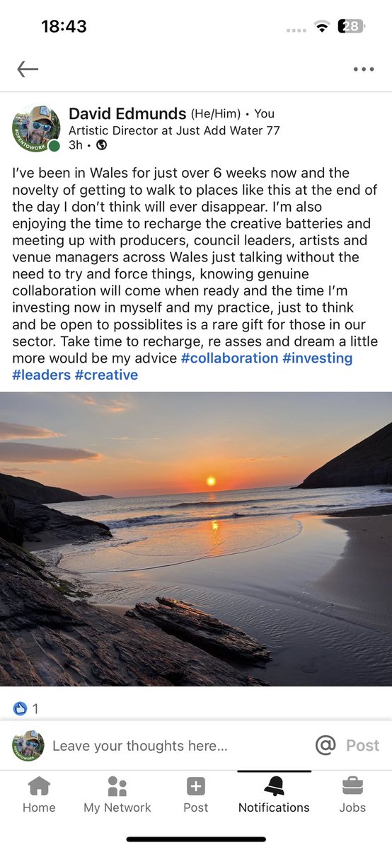 6 weeks into my new adventures in Wales a few thoughts, I’m also really enjoying working with great organisations like <a href="/theCentre/">Wales Millennium Centre</a> and a gorgeous project with <a href="/arcstockton/">arcstockton</a> for June which we hoping to tour