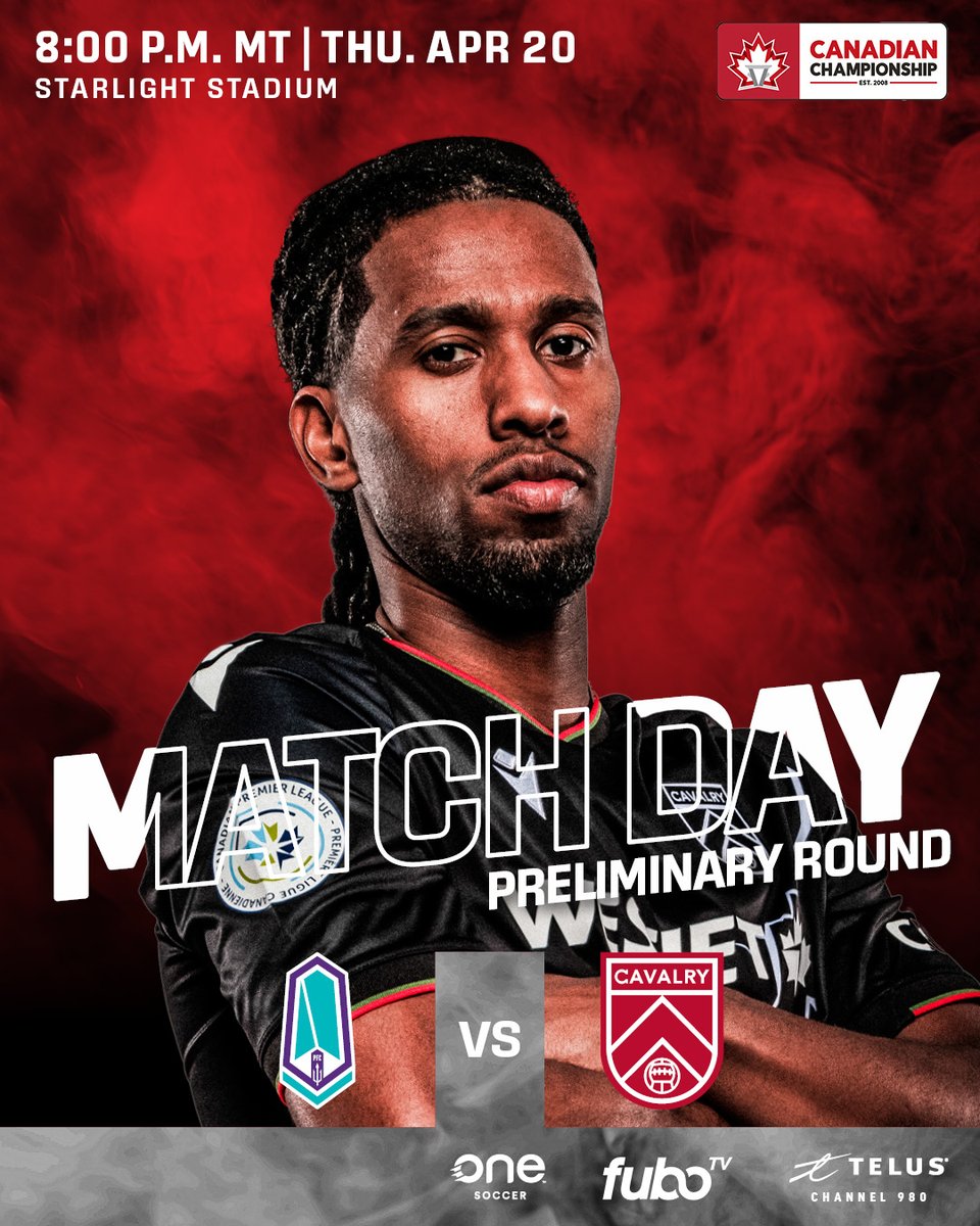 CPLCavalryFC's tweet photo. #CanChamp, LET'S GO!!!! 

🆚@Pacificfccpl 
🕢 8:00 P.M. MT
🏟️ Starlight Stadium
👀🎉 Ship &amp; Anchor Pub &amp; Kildares Alehouse
📺 | @onesoccer, @TELUS CH.980, @fuboTV

#RideWithUs #CavsFC 🐎 https://t.co/qY1VO8uGEm
