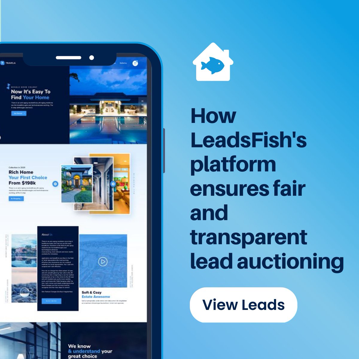 leadsfish's tweet image. Learn how the Leads Fish Platform ensures fair and transparent lead auctioning. Our platform utilizes a unique auction system that ensures fairness and transparency in the bidding process. Learn more here,
instagram.com/leadsfishoffic…

#LeadsFish #leadgeneration #leadauction