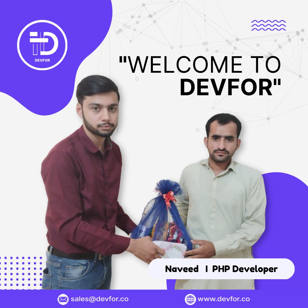 Devfor_Solution's tweet image. "Welcome to the Devfor family! We're thrilled to have each and every one of our new employees on board. Let's work together to achieve great things!"
#Devfor #NewHires #Teamwork