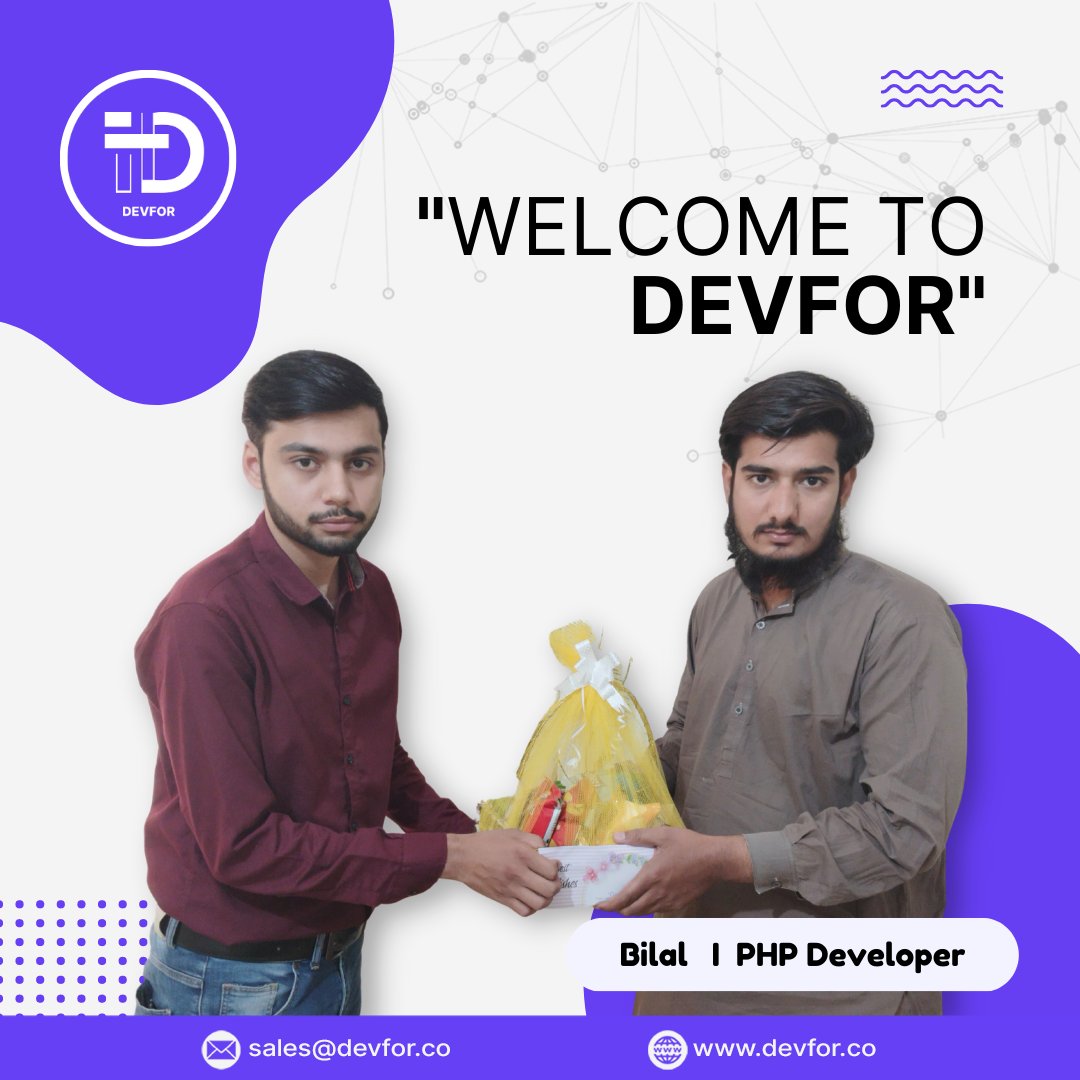 Devfor_Solution's tweet image. "Welcome to the Devfor family! We're thrilled to have each and every one of our new employees on board. Let's work together to achieve great things!"
#Devfor #NewHires #Teamwork