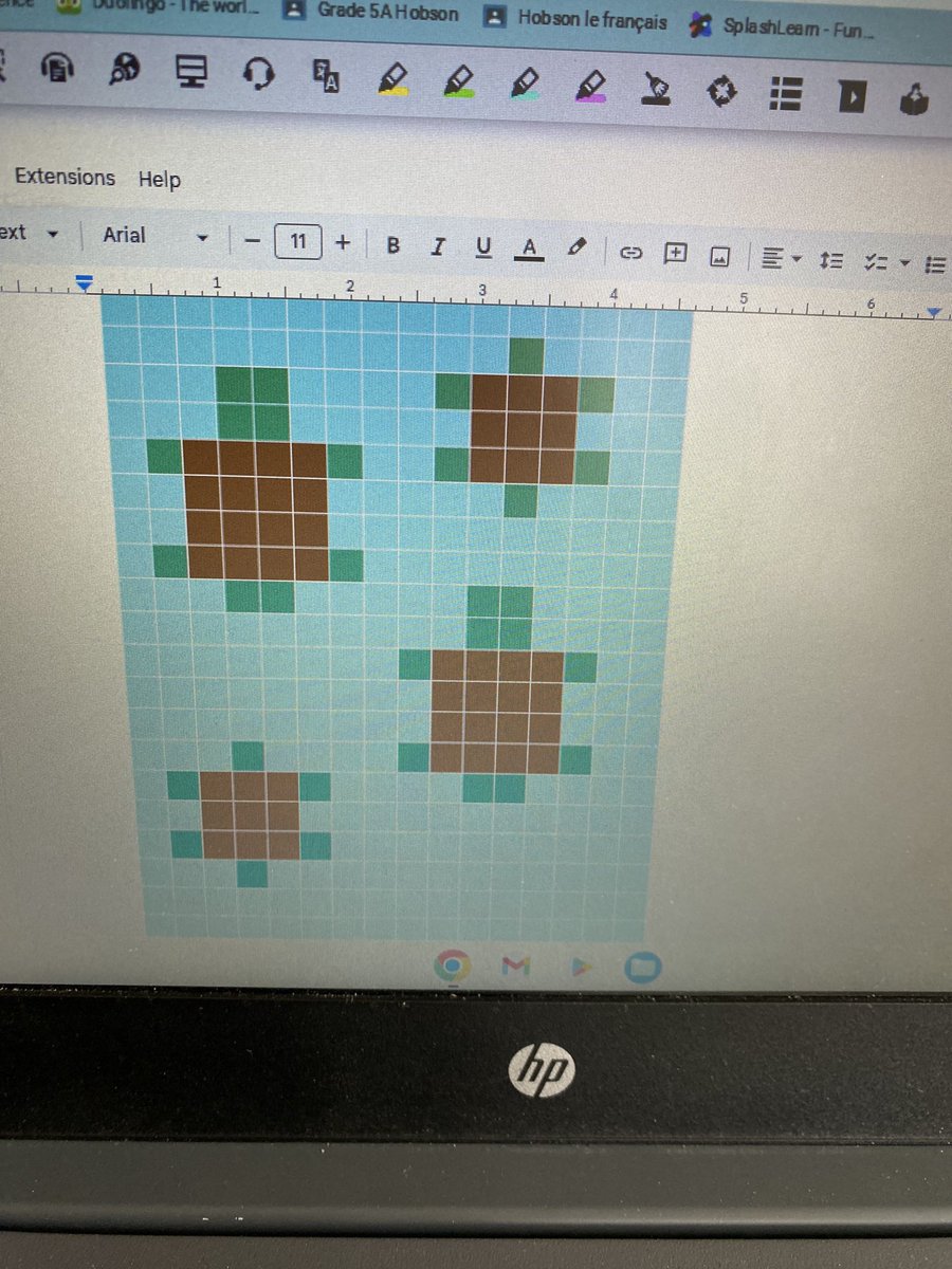 hdubrick10's tweet photo. @TheCobblestoneC Mrs. Hobson’s Grade 5 Earth Day Pixel Art! https://t.co/V6Tm317IOl