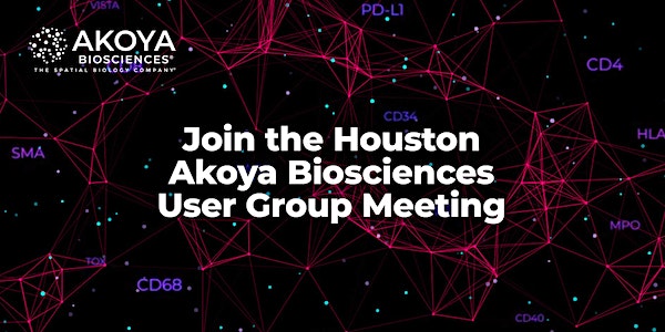 AkoyaBio's tweet photo. 📢 Researchers: Join us on May 2nd for our #Houston #UserGroupMeeting to learn how to simplify #spatialbiology! Hear from #spatial experts, learn about our #PhenoCode panels & get software demos. https://t.co/5obbA7KUum
@EnableMedicine @Visiopharm @MDAndersonNews
@Precision4Med https://t.co/gx29k5jrtC
