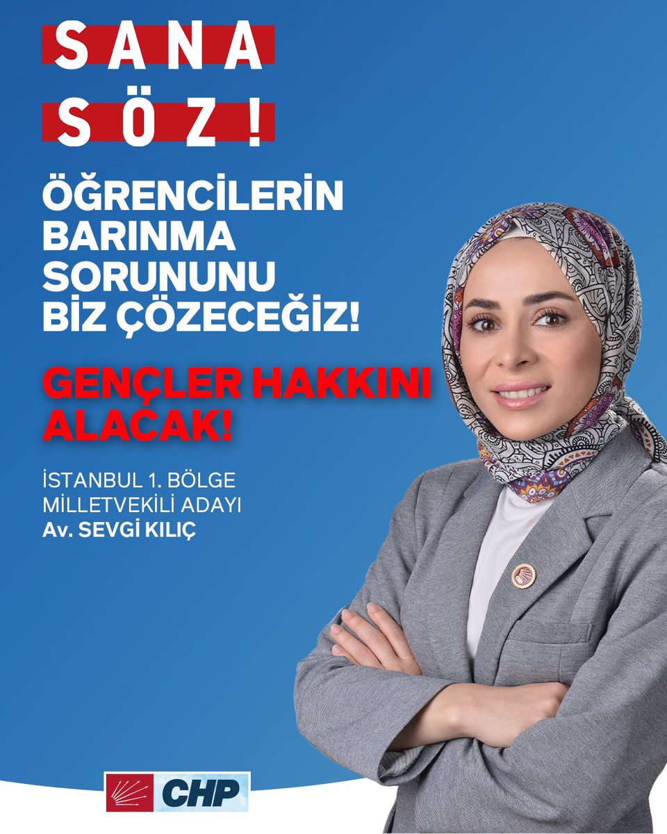 Gençler hakkını alacak! 🫶🏻 <a href="/kilicdarogluk/">Kemal Kılıçdaroğlu</a>

#SanaSöz