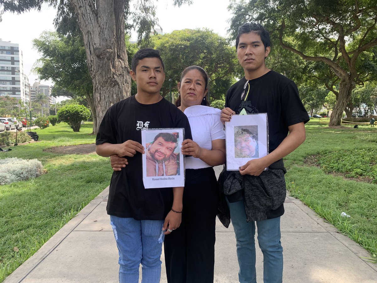 JacobLKessler's tweet photo. Today at the Chinese Embassy in Peru, widows of miners demanded reparations.

Their husbands worked at the Shougang Hierro Mine for more than a decade but passed away from Covid 2 years ago. The families are alleging that the Chinese state-owned company is liable for the deaths. https://t.co/6FIgWFnttW