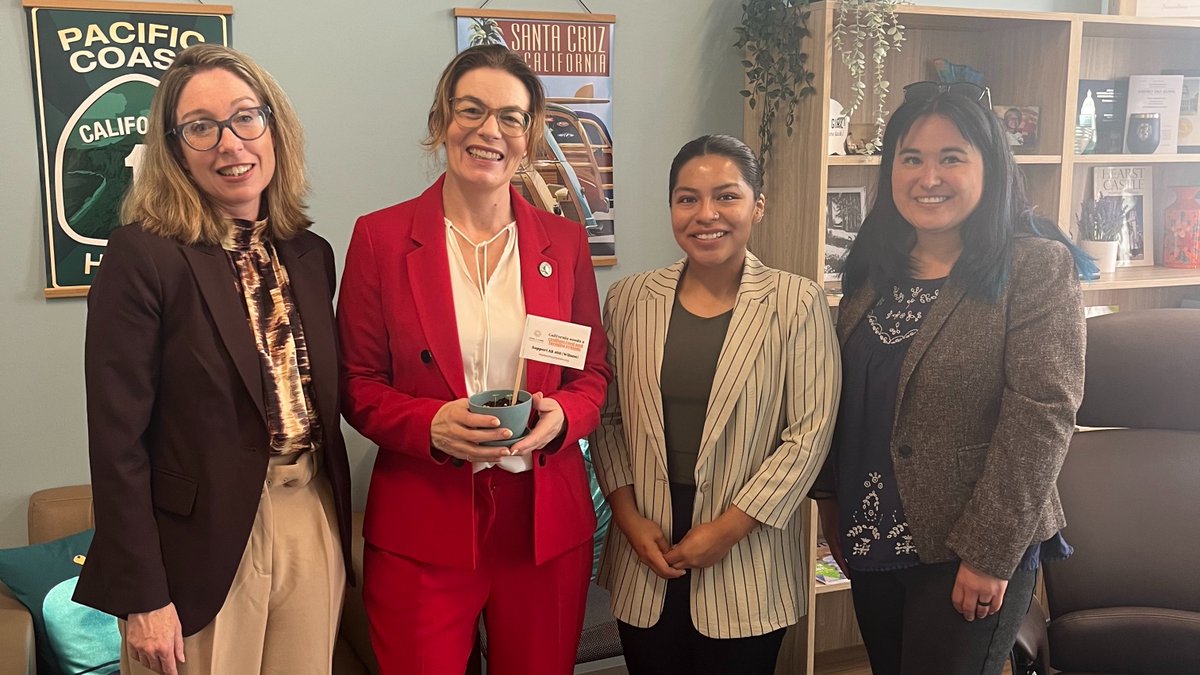 calclimateag's tweet photo. FFRC lobby week is a wrap! Thank you to the legislators &amp; staff who took the time to discuss #AB408 and how the bond investments would help create a more equitable and #resilient #food and #farming system. 

#CALeg #CAGov
#ResilientFoodSystem https://t.co/XTOW0ivhuD