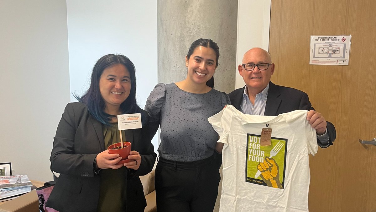 calclimateag's tweet photo. FFRC lobby week is a wrap! Thank you to the legislators &amp; staff who took the time to discuss #AB408 and how the bond investments would help create a more equitable and #resilient #food and #farming system. 

#CALeg #CAGov
#ResilientFoodSystem https://t.co/XTOW0ivhuD
