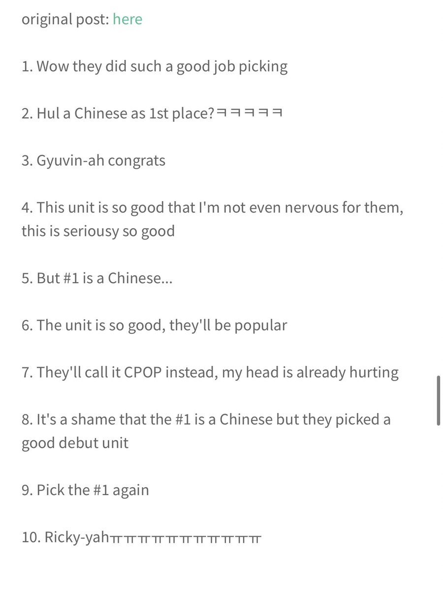 notpannchoa on Twitter "[theqoo] BOYS VOTES RESULTS"