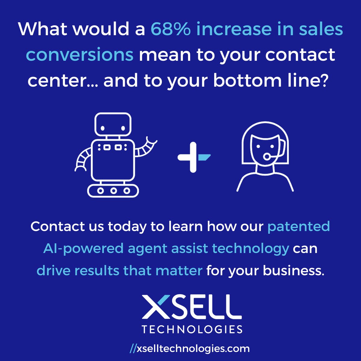 Don't let our name fool you! Yes, the <a href="/XSELL_TECH/">XSELL Technologies</a> team powers #salesconversions -- but our #AI-powered #agentassist platform is also the driving force behind #realresults in #service metrics, agent #engagement, and the overall #CX.

Learn more via our published case studies,