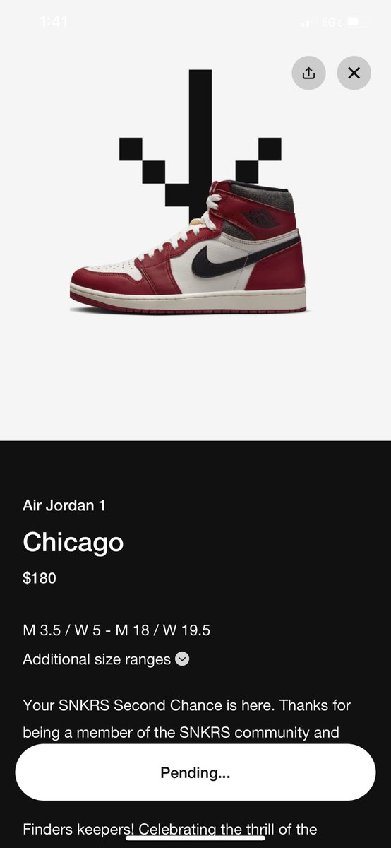 msssleahhh's tweet photo. @KicksFinder Just straight up kicked me out didn’t say didn’t get em or register my entry. SMH https://t.co/MbHiVacIZ6
