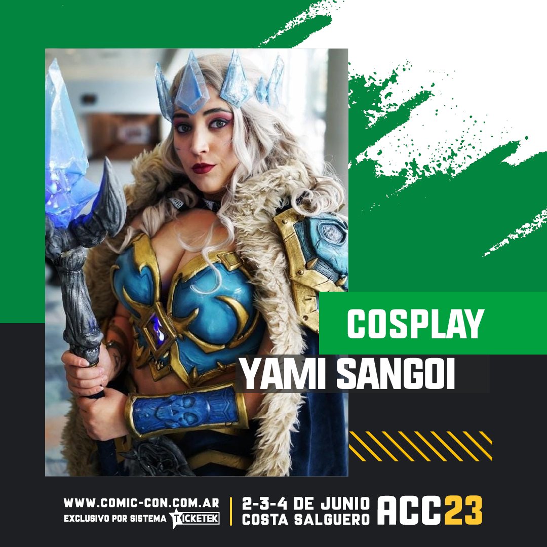 ArgComicCon's tweet photo. Podrás encontrarlos en su propio stand durante los tres días del evento, donde podrás charlar con ellos, sacarles fotos y adquirir su material.
#Cosplay
#cosplayargentina #cosplaylife #cosplaycommunity #cosplaylove
#cosplaygirl #cosplayguys https://t.co/DMkos377Qu