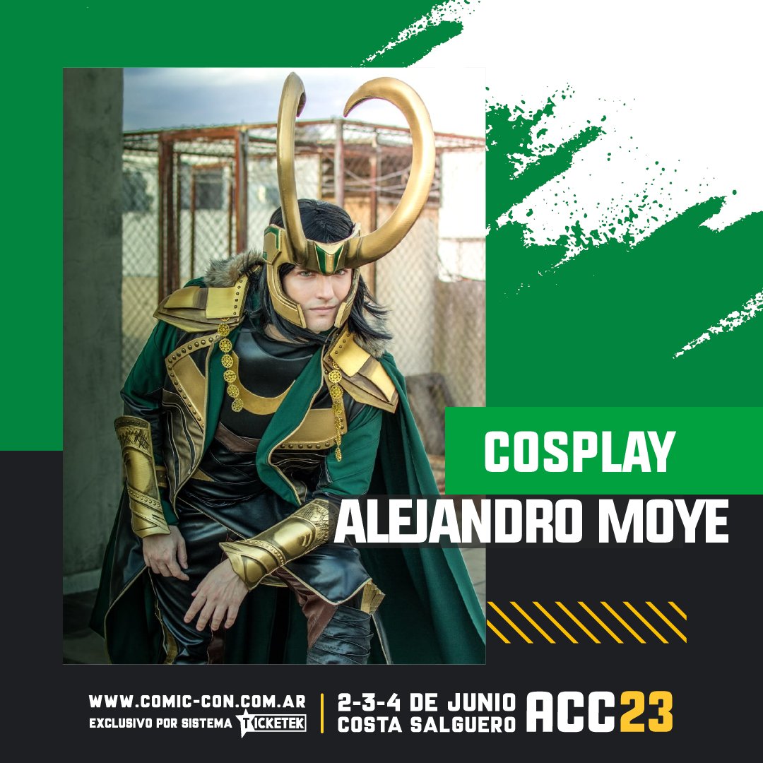 ArgComicCon's tweet photo. Podrás encontrarlos en su propio stand durante los tres días del evento, donde podrás charlar con ellos, sacarles fotos y adquirir su material.
#Cosplay
#cosplayargentina #cosplaylife #cosplaycommunity #cosplaylove
#cosplaygirl #cosplayguys https://t.co/DMkos377Qu
