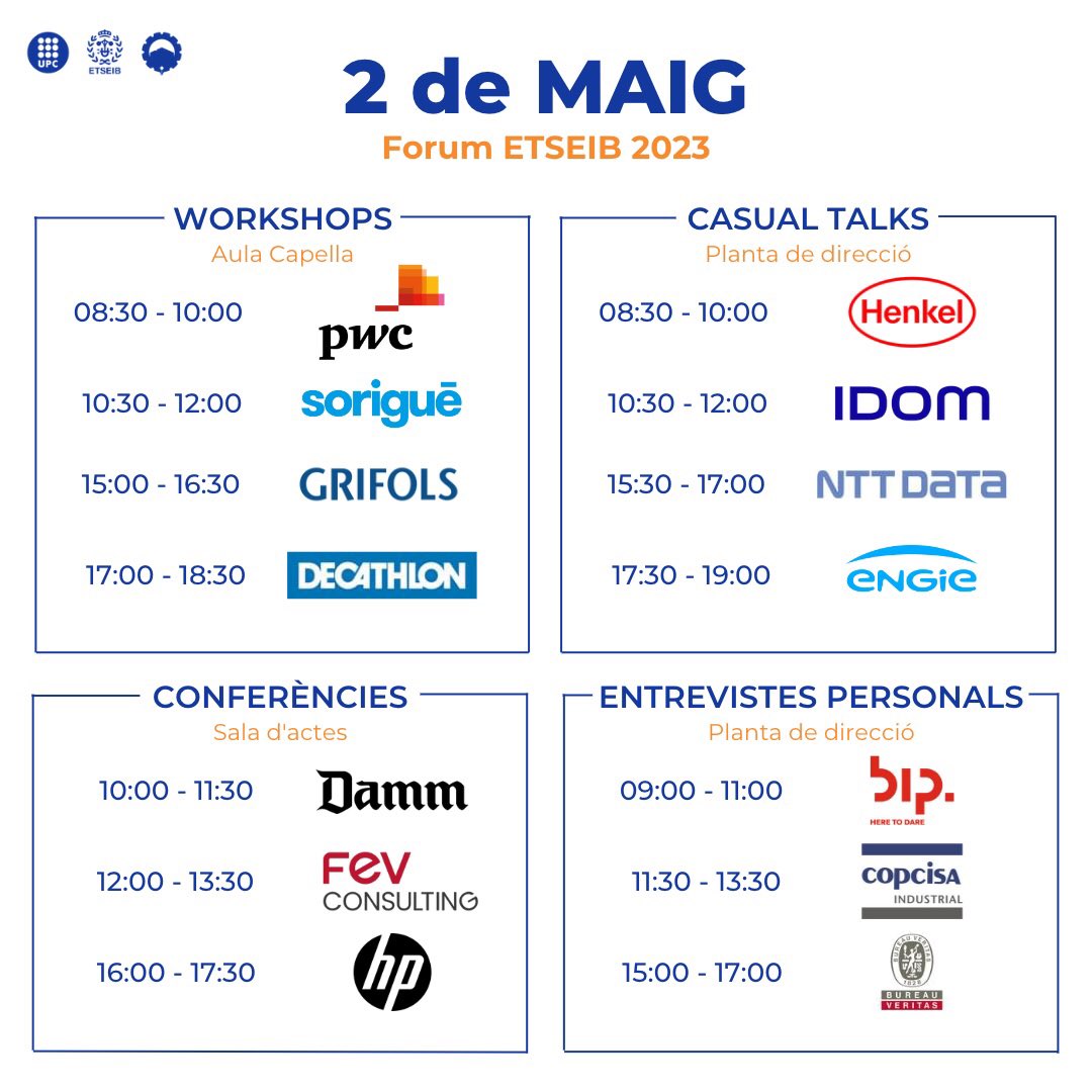 Forum ETSEIB tweet media