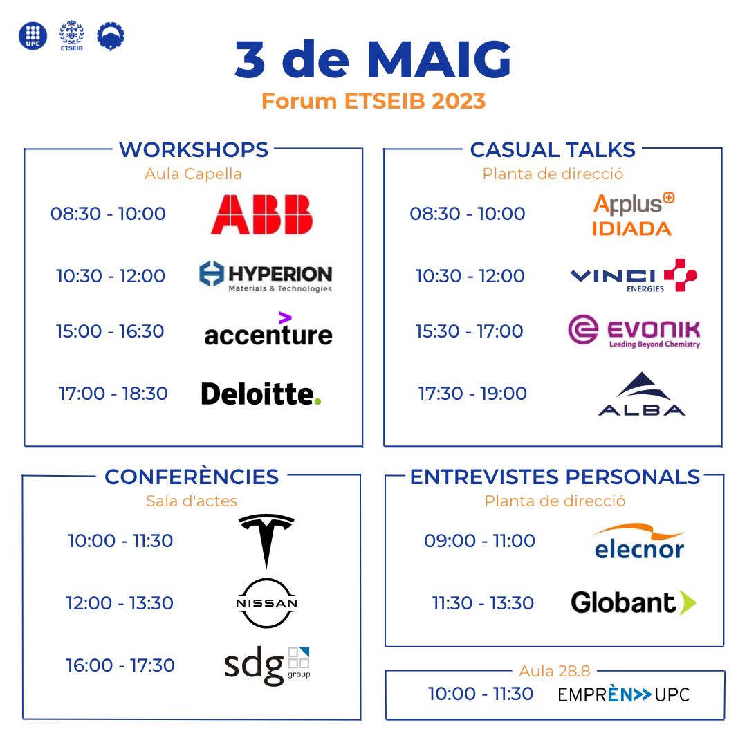 Forum ETSEIB tweet media