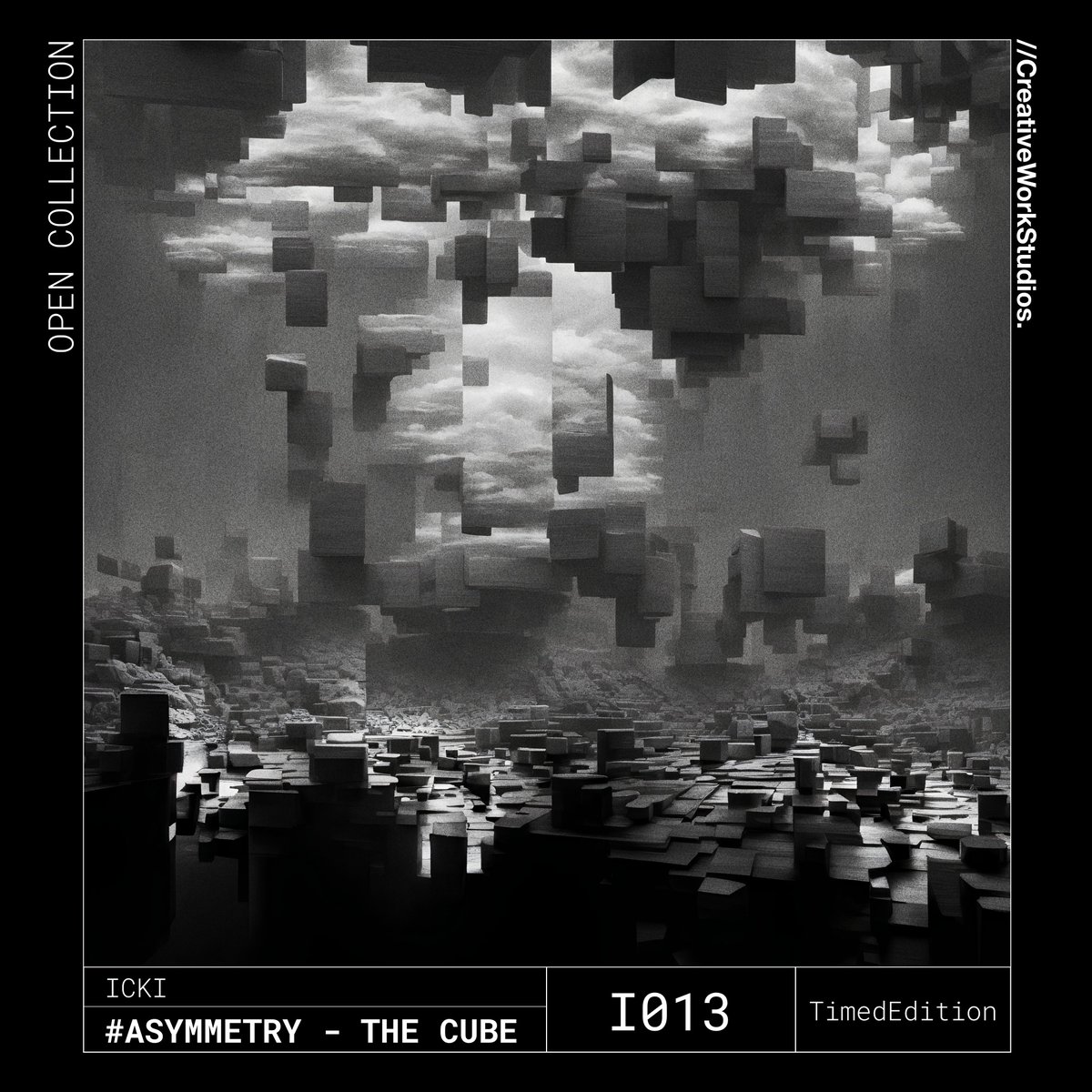 CWSVision's tweet photo. :: OpenCollection. presents
Edition I013 #ASYMMETRY The Cube
by Icki @The_Kid_Icarus
🔥 NOW LIVE 🍃 Mint Link below.
PreMint | 1400 ET | 0.035 ETH (2hrs)
(CWS Token Holders & Past Icki Collectors)
Public Mint | 1600 ET | 0.075 ETH (22hrs)
#openCollection #editions https://t.co/dbRuMuzmeC