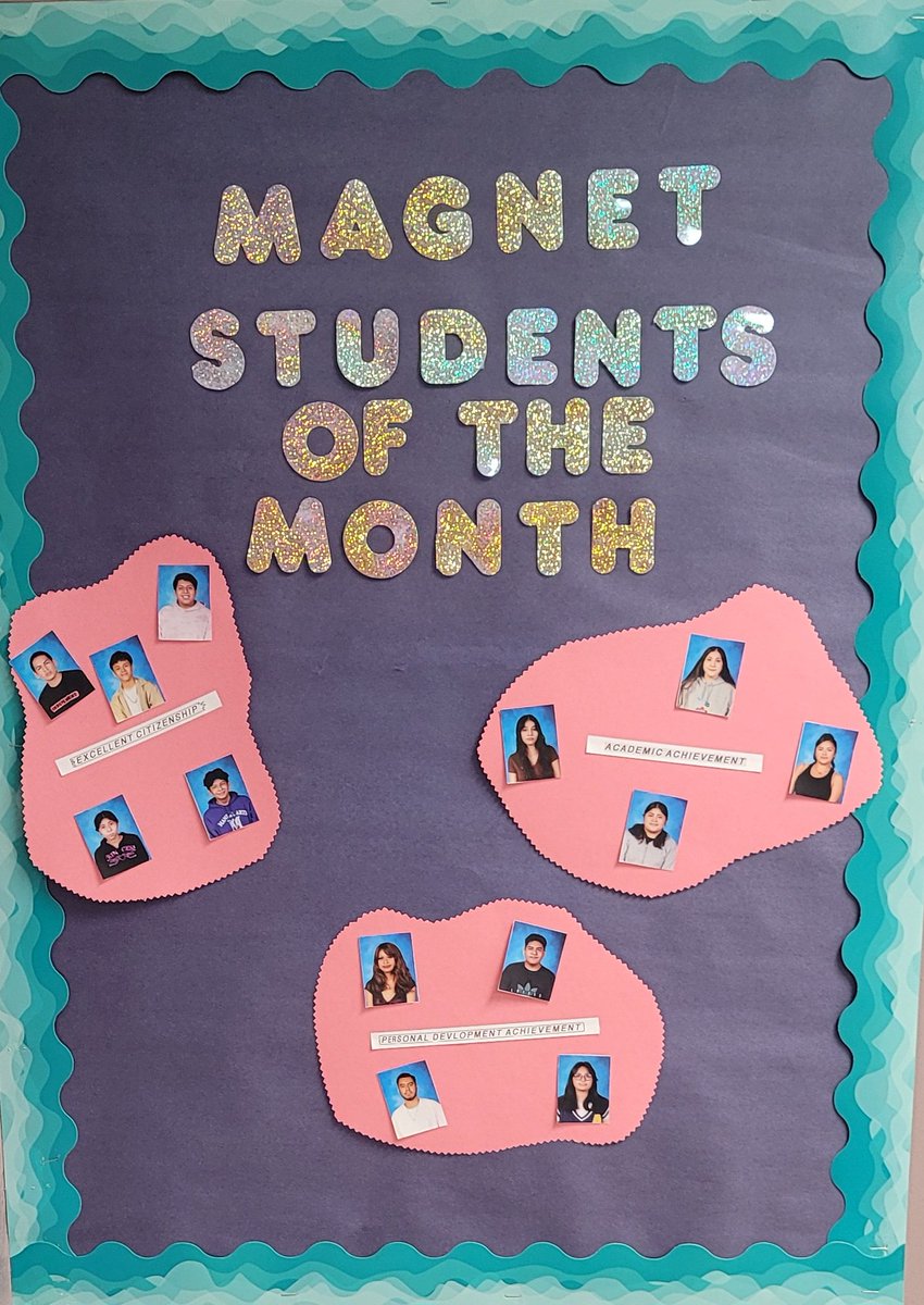Congratulations to the MAHS Magnet students of the month! Keep up the good work. #mahsmagnet #toilerpride