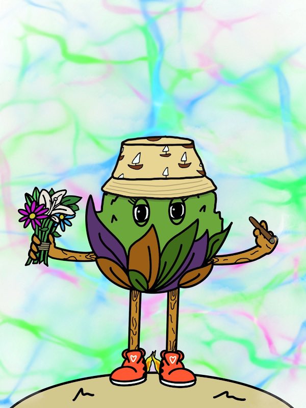 cactusgardenEth's tweet photo. Happy 4/20 🍁🍃😚💨 
Rocking my @badbudsnft #420day https://t.co/4FFARPURdi