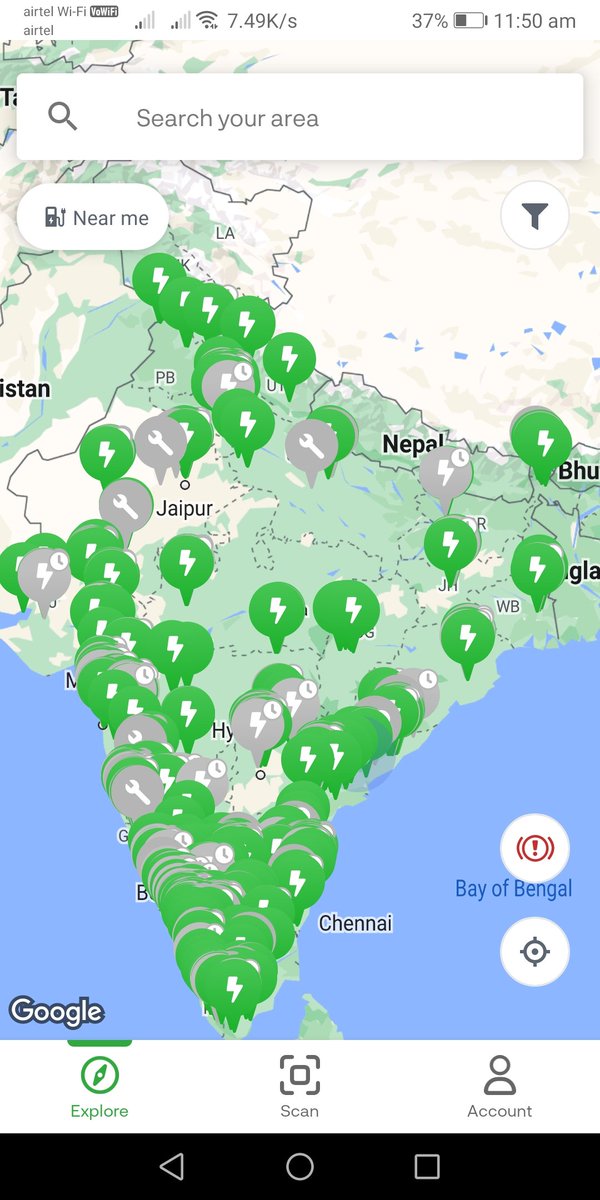 SatyaPr37943333's tweet photo. @karthikbr007 @bhash @OlaElectric EV manufacturer Ather Energy announced that it is working to install 2,500+ charging stations by the end of 2023. The two-wheeler maker said that it has already installed 1,000 EV charging stations in 80 cities across the country https://t.co/XujLsvwhLj