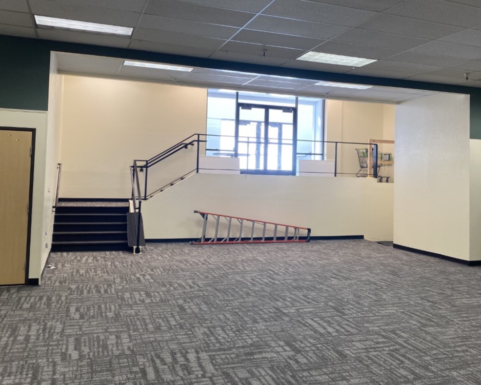 WashoeLibrary's tweet photo. Come see the new ADA-accessible back entrance to the #SierraViewLibrary! The library's grand opening is scheduled for later in May, but it will reopen on Thursday, April 27, with browsing, hold pickup, and book return services. Furniture and internet computers are coming soon! https://t.co/MuU5jDbfYb