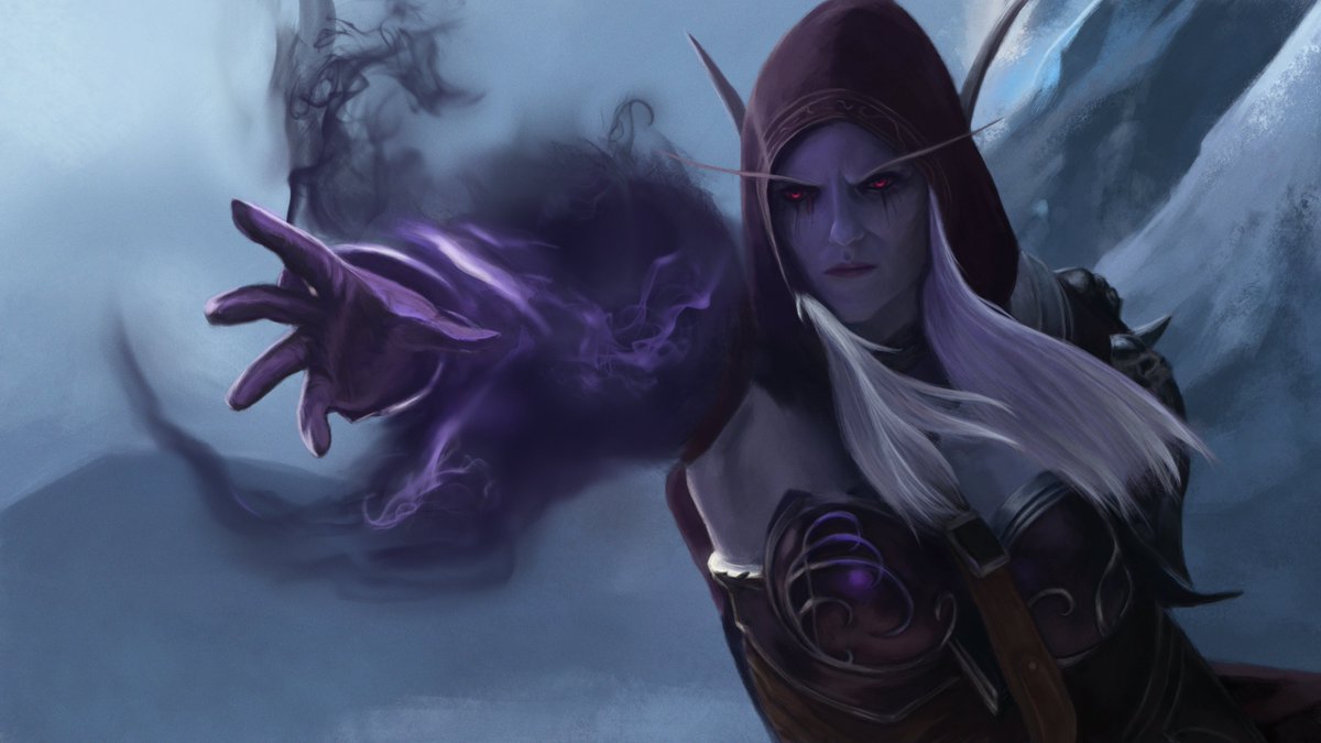 New illustration: Sylvanas Windrunner

#warcraft #warcraftart #worldofwarcraft