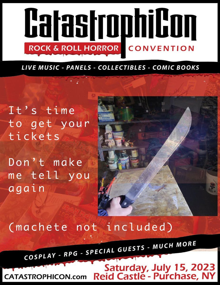 Catastrophicon Rock n Roll Horror Convention tweet media