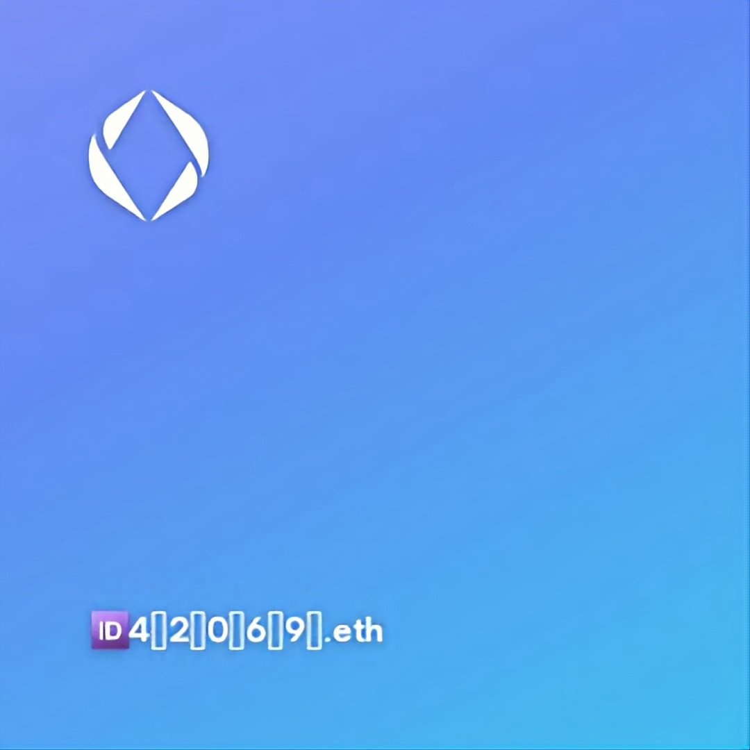 ENS for sale: 

🆔4⃣2⃣0⃣6⃣9⃣.eth - 0.42 

on ens vision and opensea. 
#ensdomains #NFTs #Web3