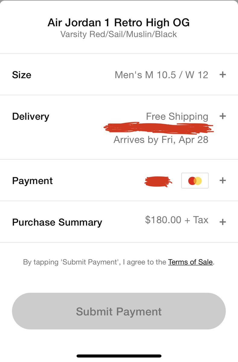 keithbeswick's tweet photo. @SnkrsStock Nope. App would not let me submit payment. Was on immediately after getting notification. https://t.co/vhFmxijkov