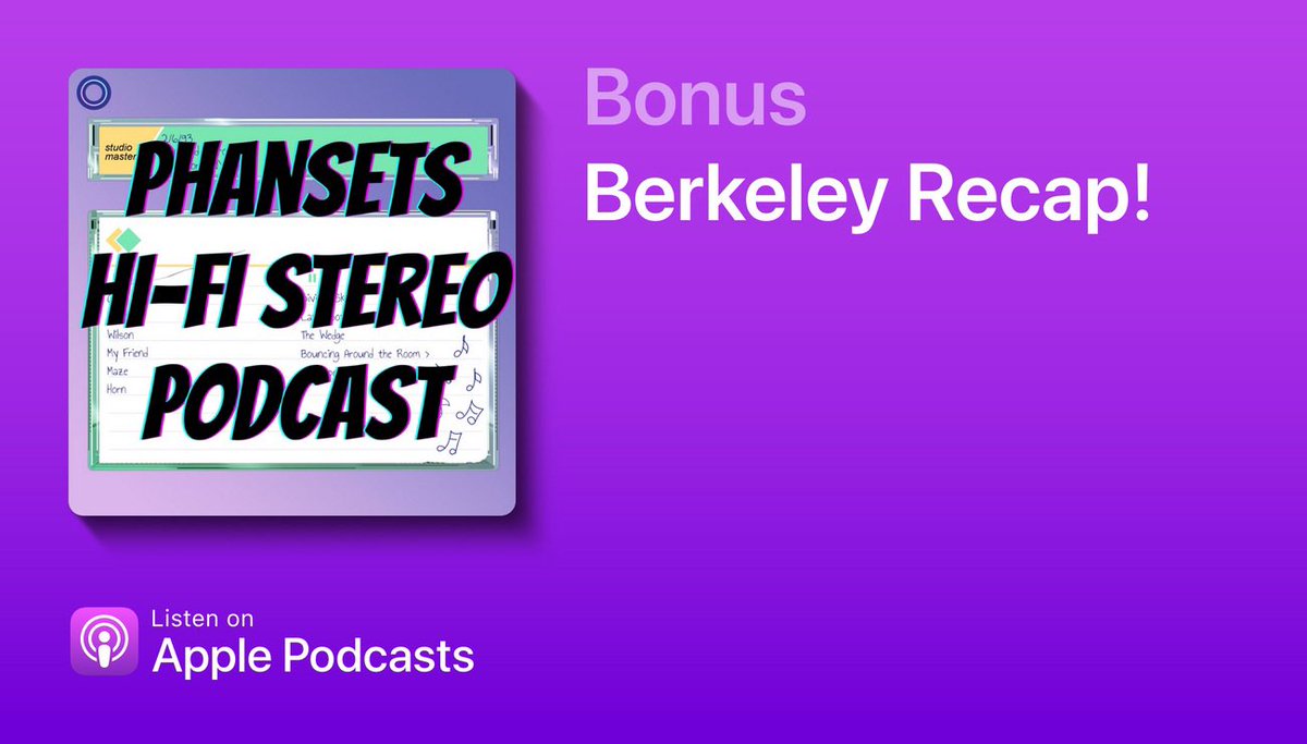 Catch our Berkeley Bonus Episode!!!

That night 1 Tweezer 🥶

apple.co/3osYEmk