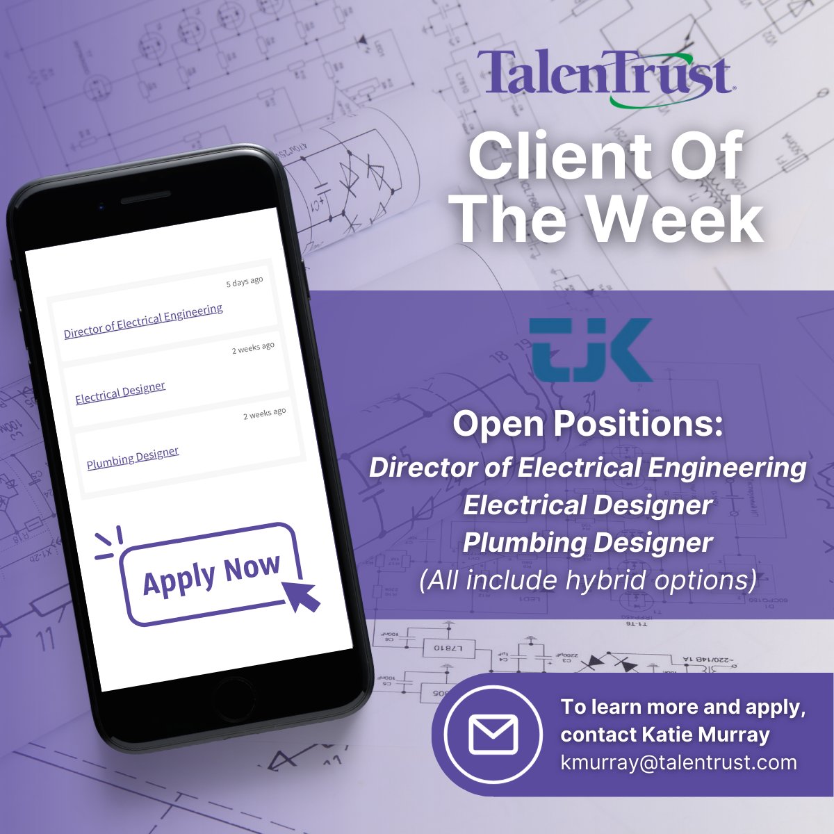 talentrust's tweet photo. Located in #LasVegasNV, our #clientoftheweek @tjkengineers embraces life through #design and elevates the experience of usable and livable spaces. Their meaningful culture and diverse projects allow employees to create their own path to success. Apply now: https://t.co/vfbbjCO8ti https://t.co/DuRf1bYyBo
