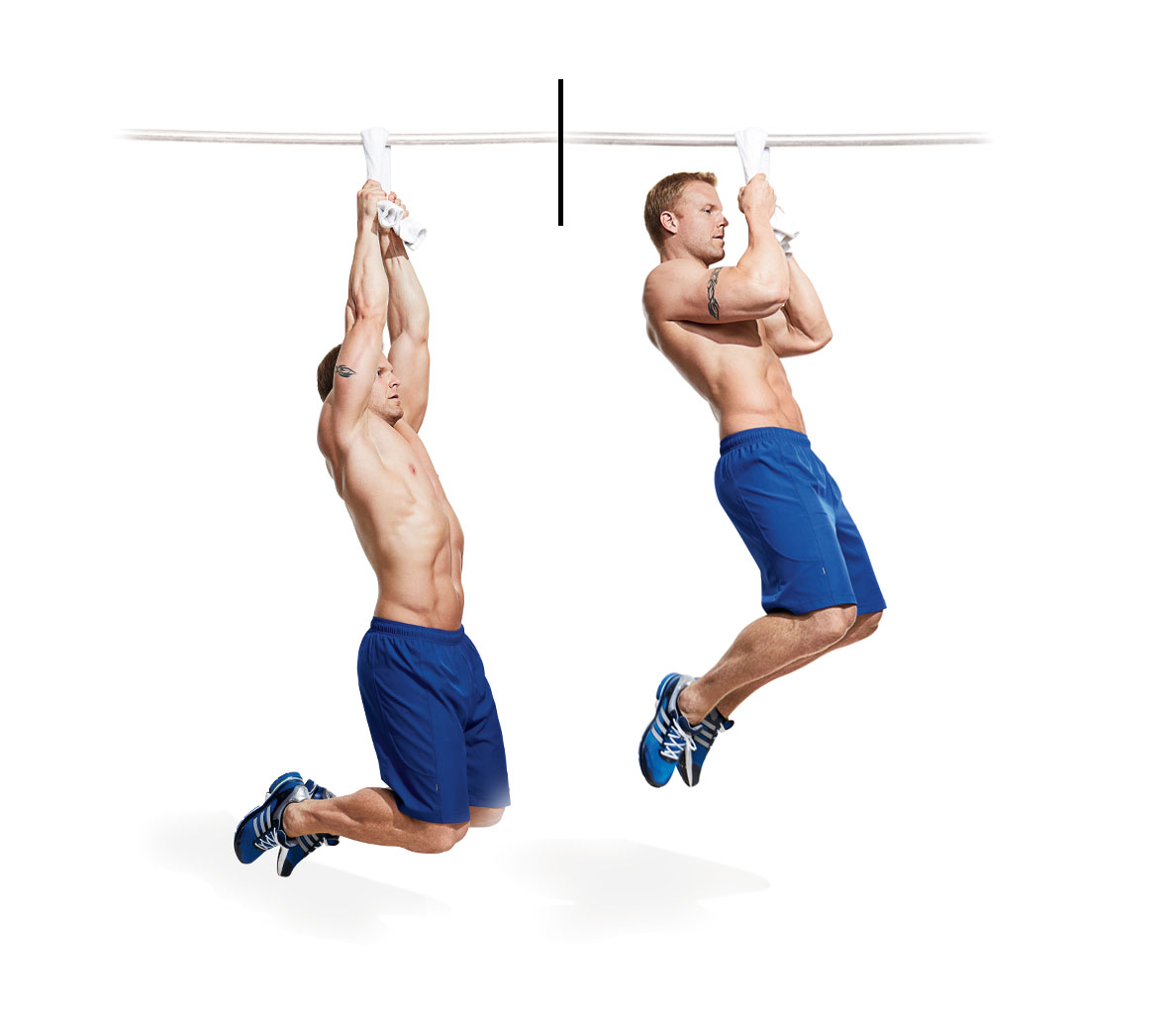 TheFitCoachLV's tweet photo. Try using a towel with your pull-ups to increase your grip strength. https://t.co/TJVhgpF6iD