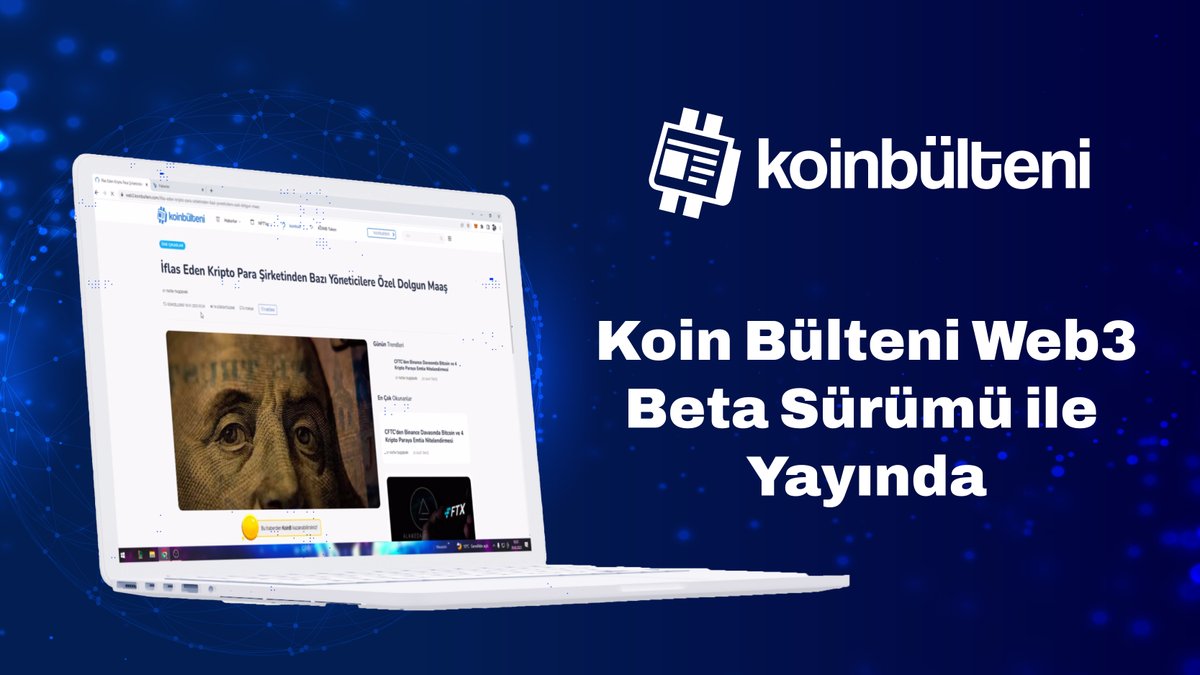 KoinBulteni's tweet photo. Koin Bülteni Web3 Beta sürümü ile yayında!

👉 https://t.co/RQgt3v7hNZ https://t.co/3V25raVLz5