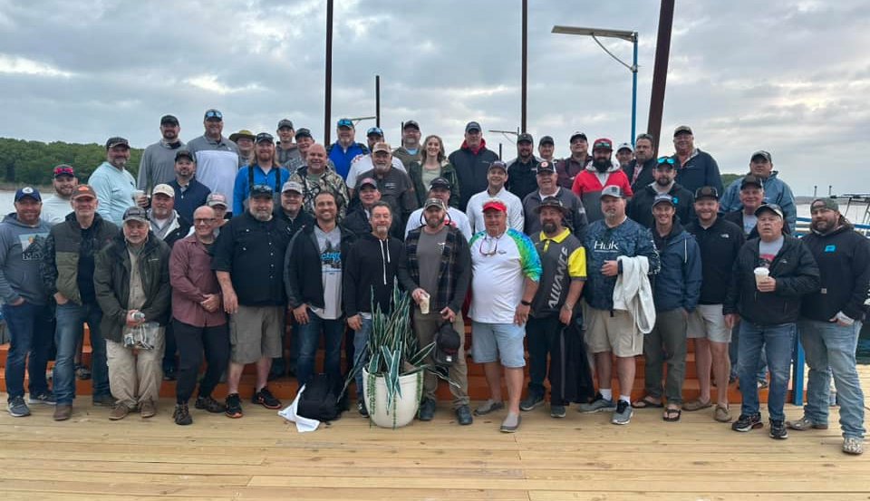 usedtruckassoc's tweet photo. UTA's "Red River Shootout" fishing trip on Lake Texoma was held this week!  A big "THANK YOU"  to all the sponsors and attendees. 
#utaredrivershootout #utascholarships #usedtrucks #utafishing #albertacreekmarina #usedtruckassociation https://t.co/7ZkLktVeIF