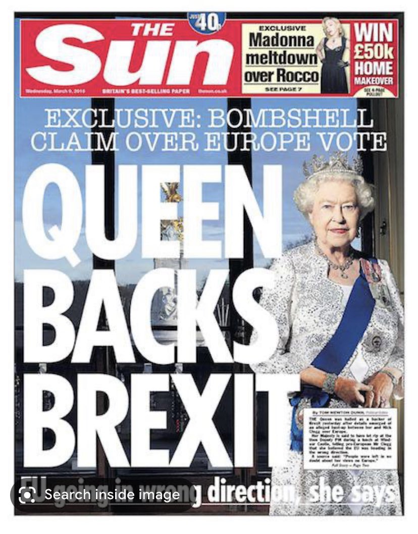 HelenSiddon's tweet photo. @Laura__Fox @FirehorseP Front page the morning of the referendum https://t.co/C3CVI8CZPV