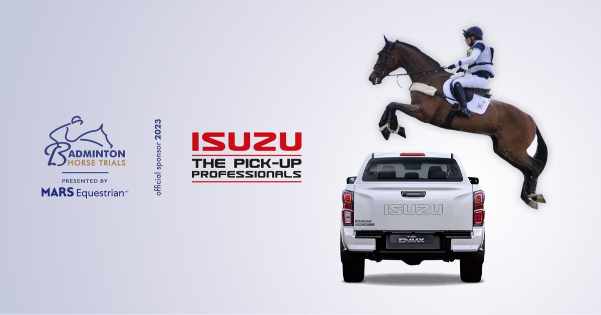 Only two weeks to go until the 2023 Badminton Horse Trials! 🎉
Isuzu is thrilled to be the official vehicle sponsor and are excited to see our incredible vehicles assisting in the competition. Who else can't wait? 🏇🚚
#Isuzu #BadmintonHorseTrials #EquestrianEvents <a href="/bhorsetrials/">Badminton Horse Trials</a>