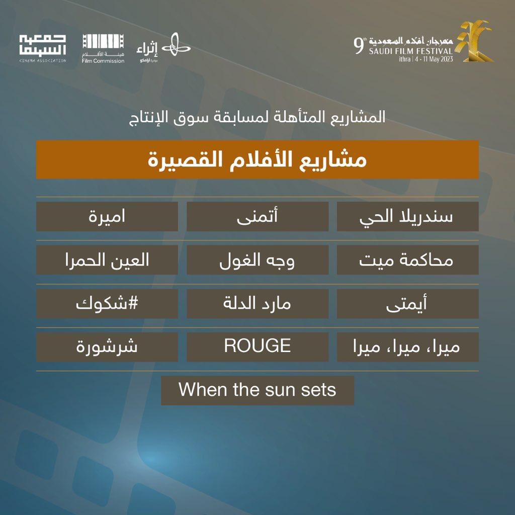 Box7_Sa's tweet photo. مبروك لفيلم محاكمة ميت احد للمخرج فراس مشرع وفيلم سندرلا الحي للمخرج والكاتب علي سعيد مشاركتهم بسوق الإنتاج بمهرجان أفلام السعودية -  مشاريع تطوير صندوق سبعة https://t.co/o3AAmhegKW