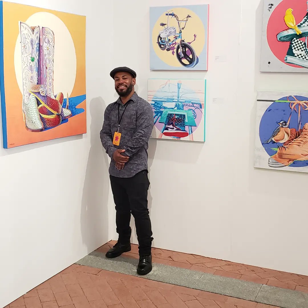 AkraphealArts's tweet photo. At the @fwartfair this weekend. Come visit Pencil on Paper Gallery and see the new exhibition! Art, music, food and fun all weekend April 20-23! https://t.co/oT8ZFyEamF