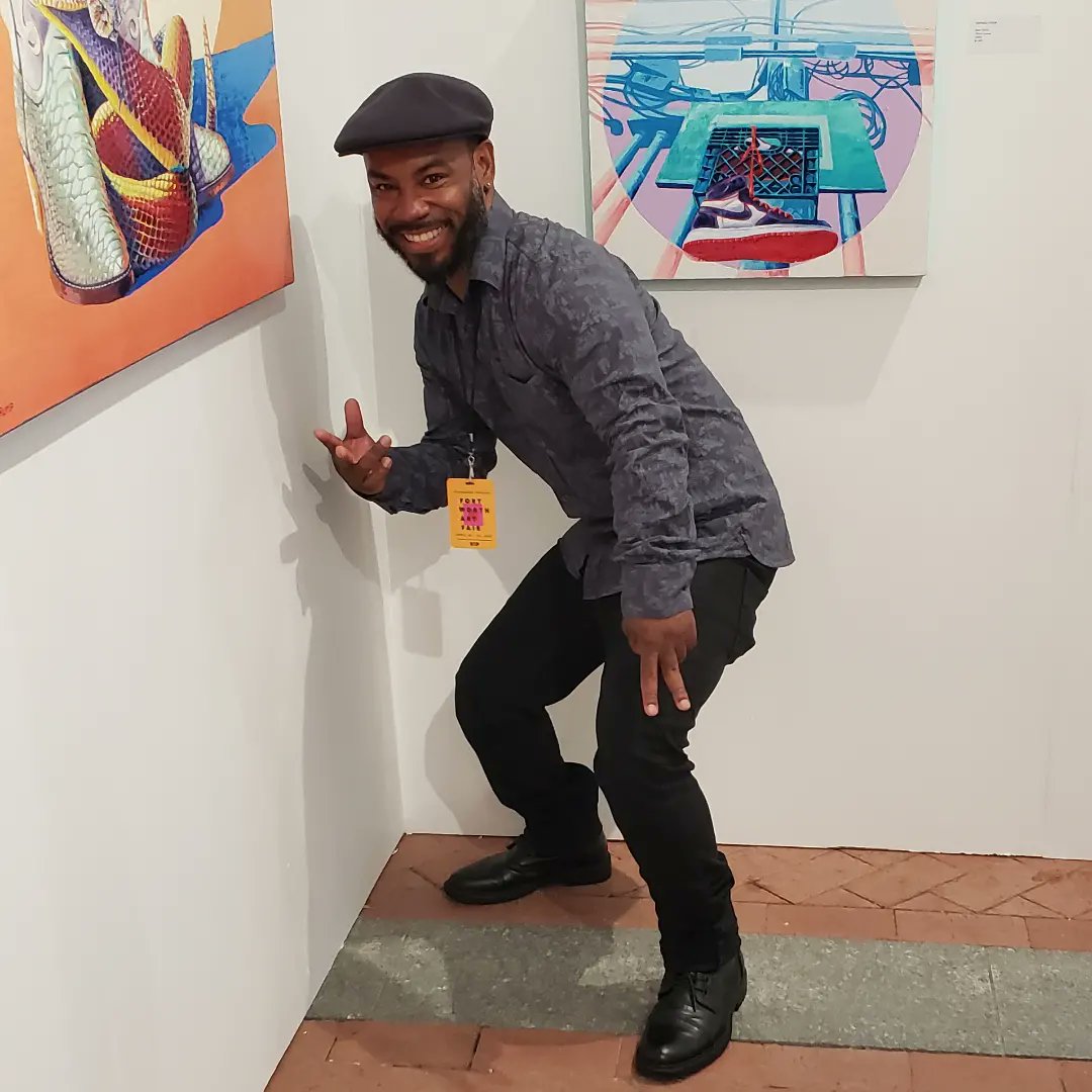 AkraphealArts's tweet photo. At the @fwartfair this weekend. Come visit Pencil on Paper Gallery and see the new exhibition! Art, music, food and fun all weekend April 20-23! https://t.co/oT8ZFyEamF